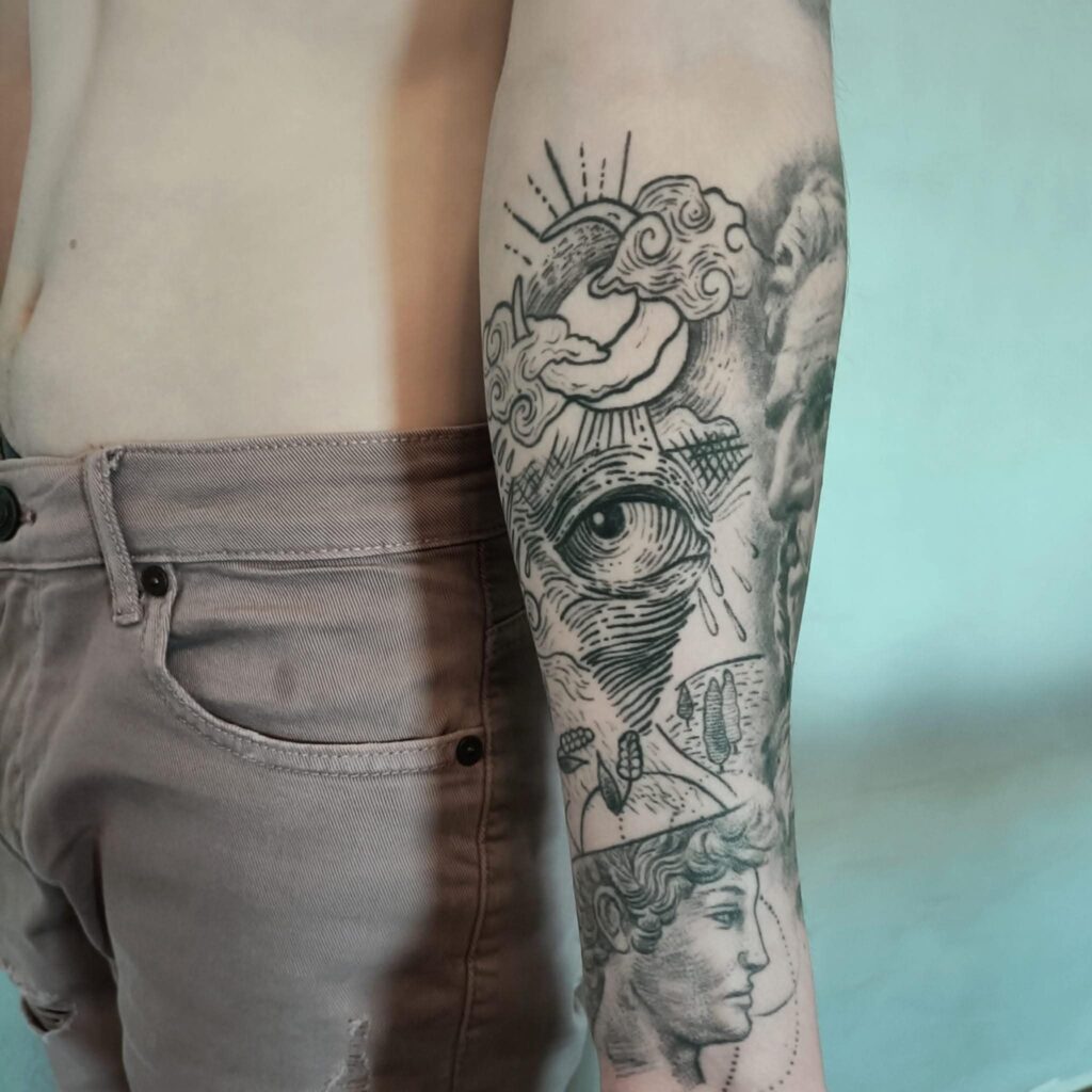 Tatuaż wykonany przez The world of tattoo Szczytno