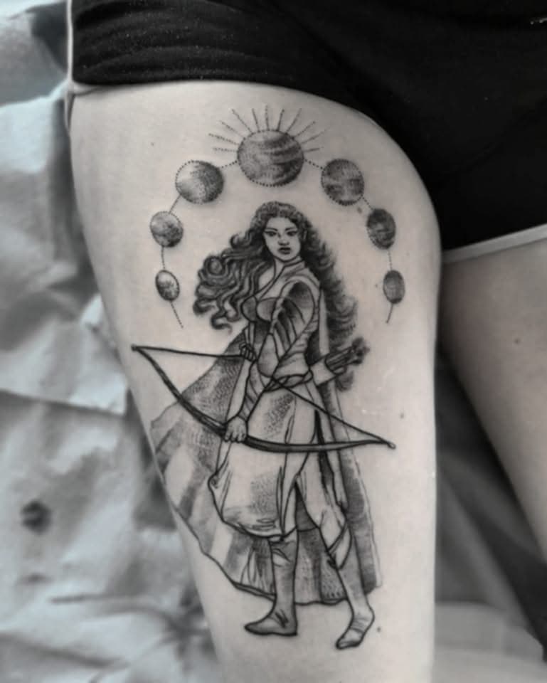 Tatuaż wykonany przez The world of tattoo Szczytno